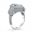 Marquise Halo Diamond Engagement Ring