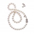 Mikimoto 18K White Gold Akoya  Pearl Sets