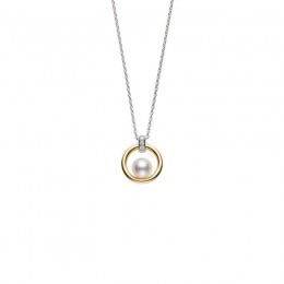 Mikimoto Akoya Cultured 6mm Pearl Circle Pendant