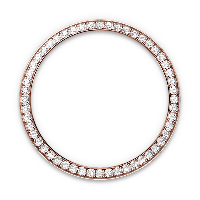 Diamond-set bezel