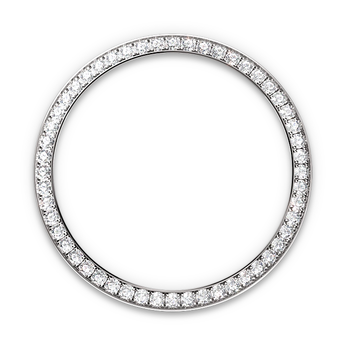 Diamond-set bezel